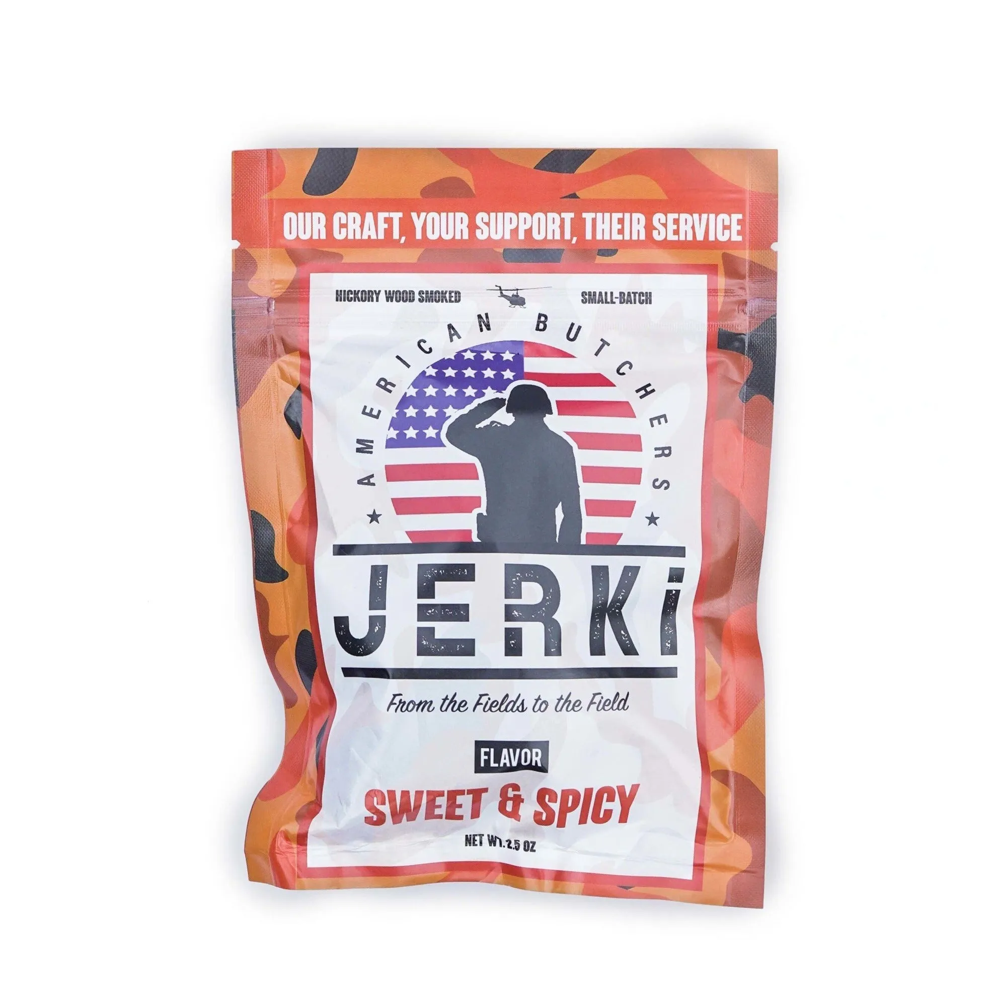 SWEET & SPICY BEEF JERKY (2.5oz)