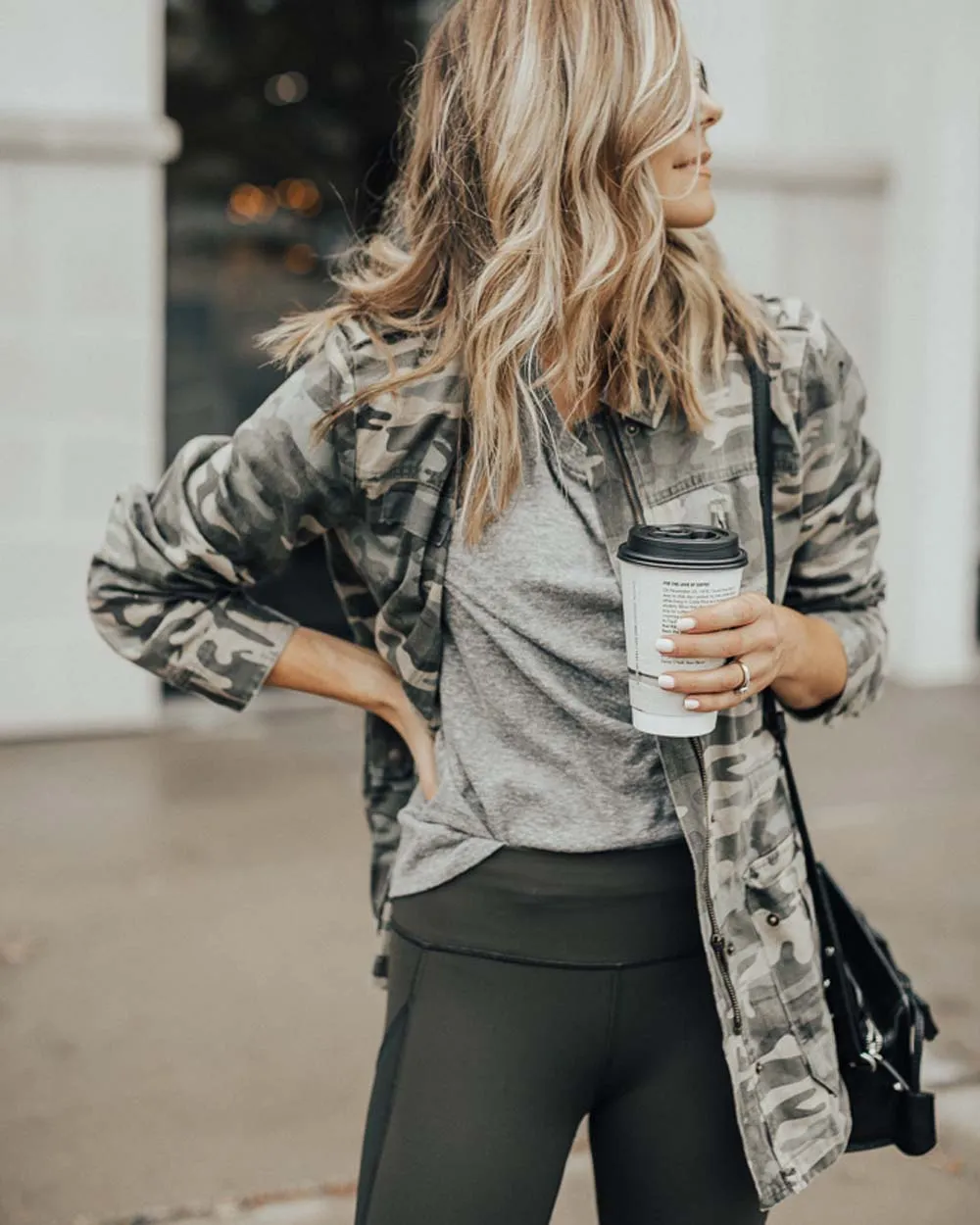 Sweet Spring Camo Coat
