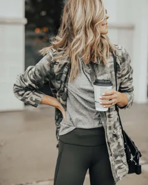 Sweet Spring Camo Coat