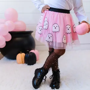 Sweet Wink Black Tutu Socks - Silver Moon and Stars