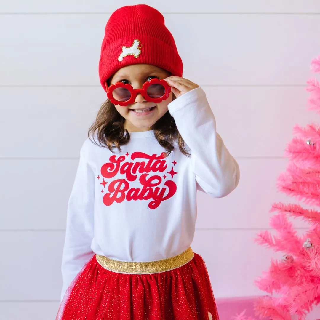 Sweet Wink Santa Baby L/S Tee