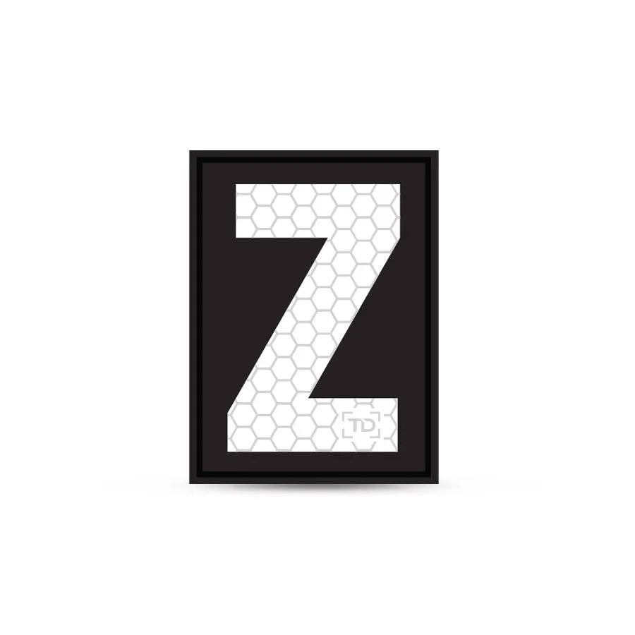 Tactical Gear Letter/Number Patch