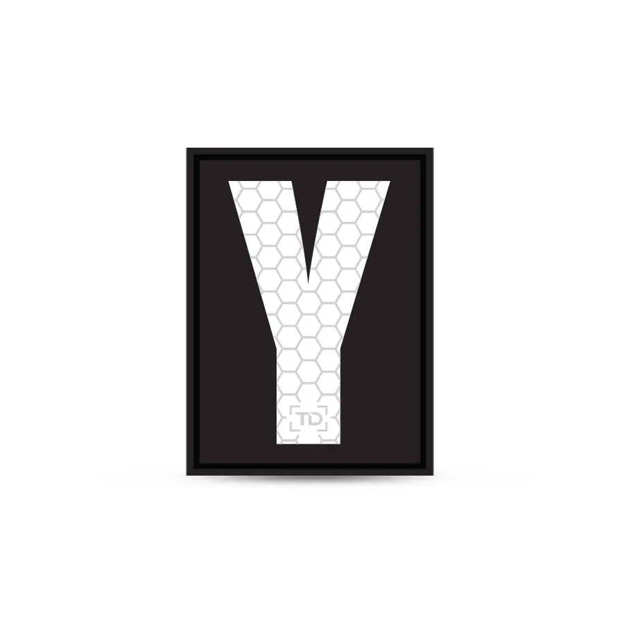 Tactical Gear Letter/Number Patch
