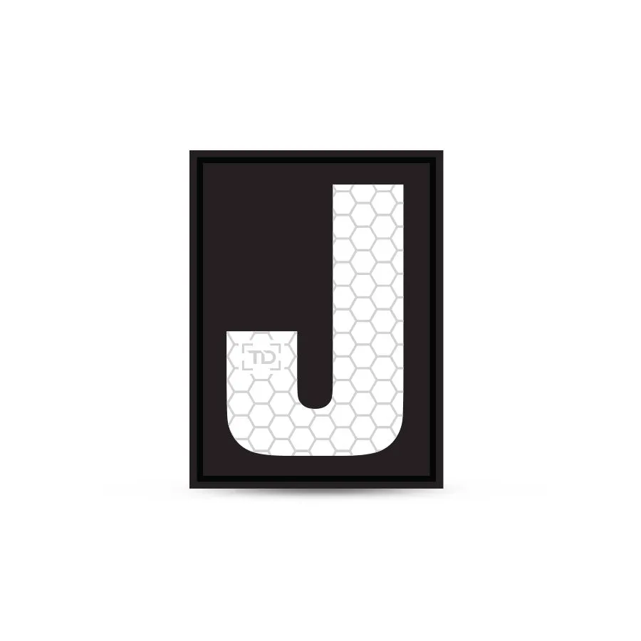 Tactical Gear Letter/Number Patch