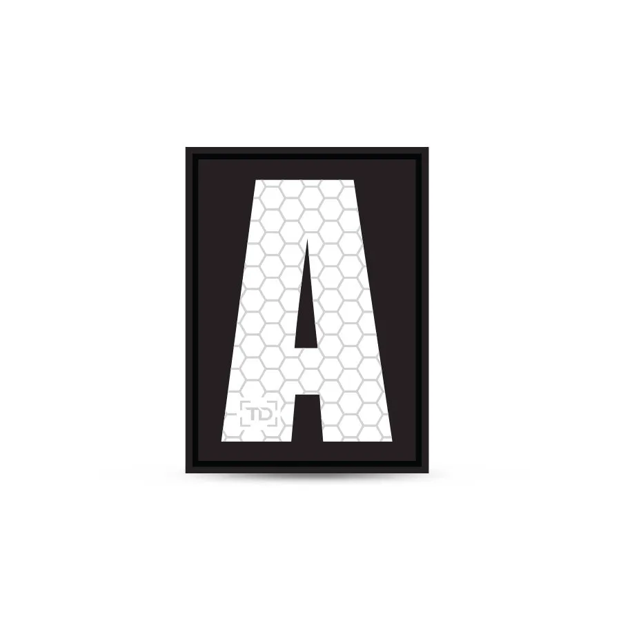Tactical Gear Letter/Number Patch