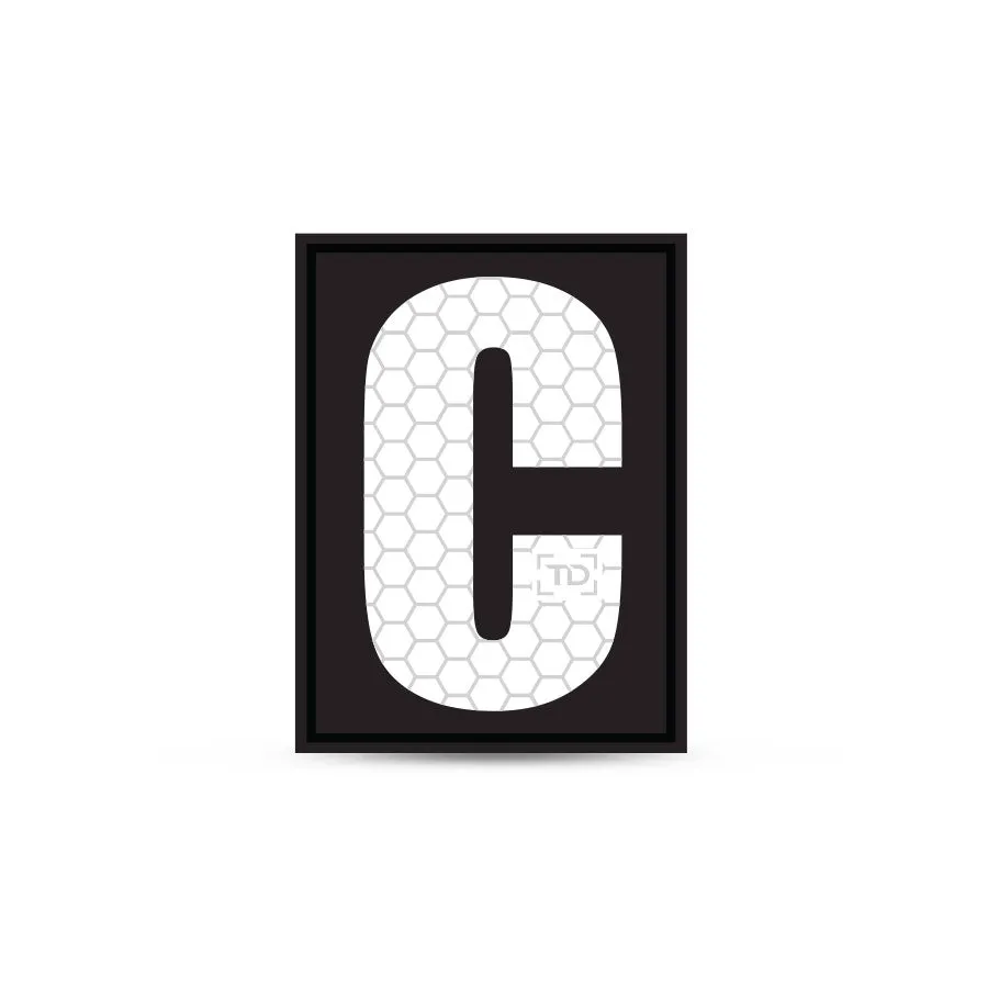 Tactical Gear Letter/Number Patch