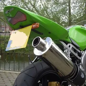 Tail Tidy Kawasaki ZX6R 03-04 Z750 04-06 R&G (LP0001BK)