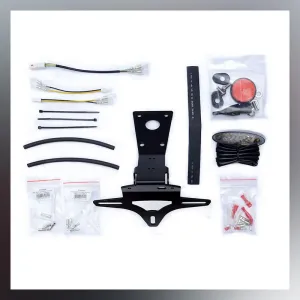 Tail Tidy KTM 790 Duke with R&G Aero LED Micro Ind (LP0248BK(A))