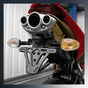 Tail Tidy Triumph R&G for Std/Oval Exhausts (LP0023BK)