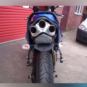 Tail Tidy Triumph ST 05-10 R&G (LP0013BK)