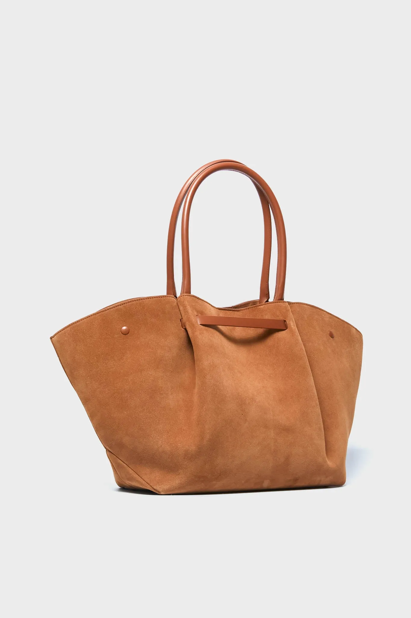 Tan Suede New York Bag