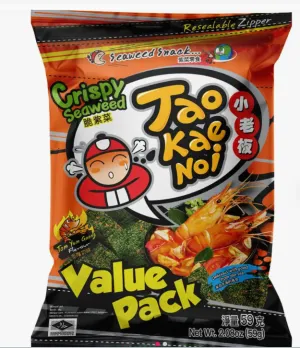TAO KAE NOI CRISPY SEEWEED TOMYUM 59G