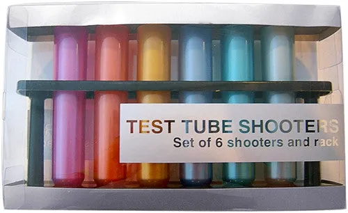 Test Tubes Shooters - Metallic Colored
