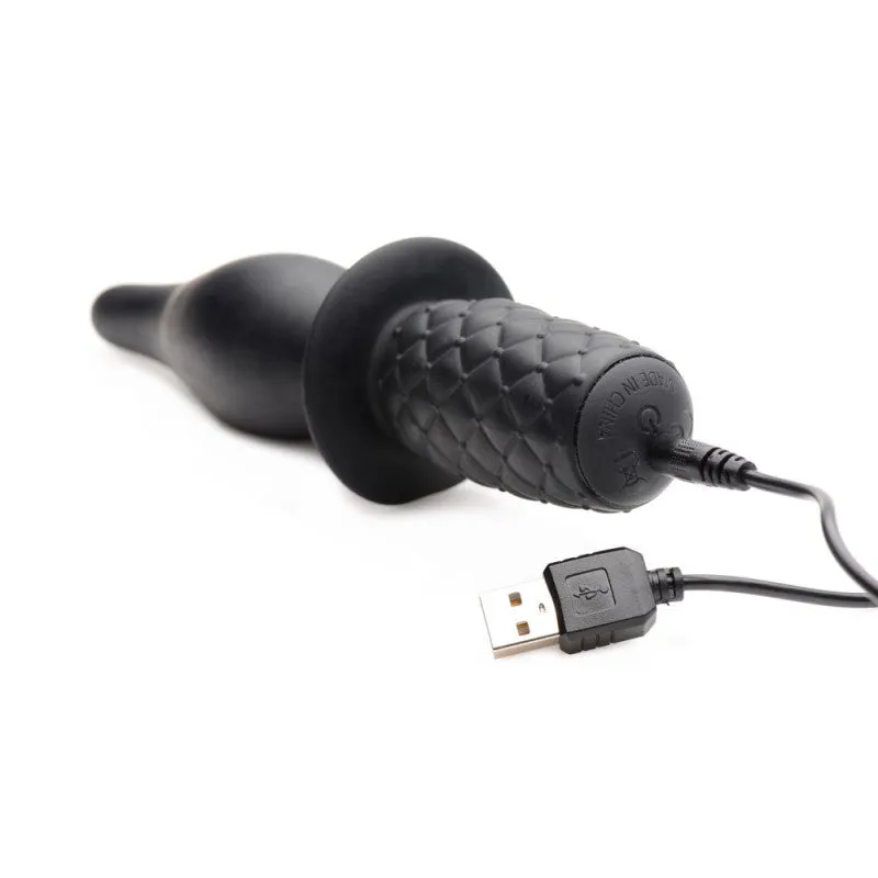 The Drop 10x Silicone Vibrating Thruster