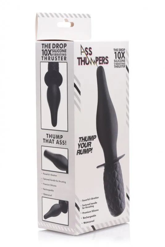 The Drop 10x Silicone Vibrating Thruster