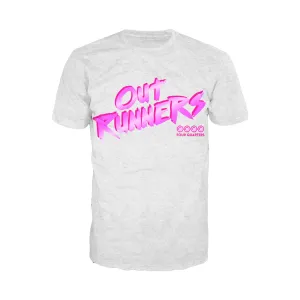 The Four Quarters Logo Outrunners Official Men's T-shirt (Heather Grey)