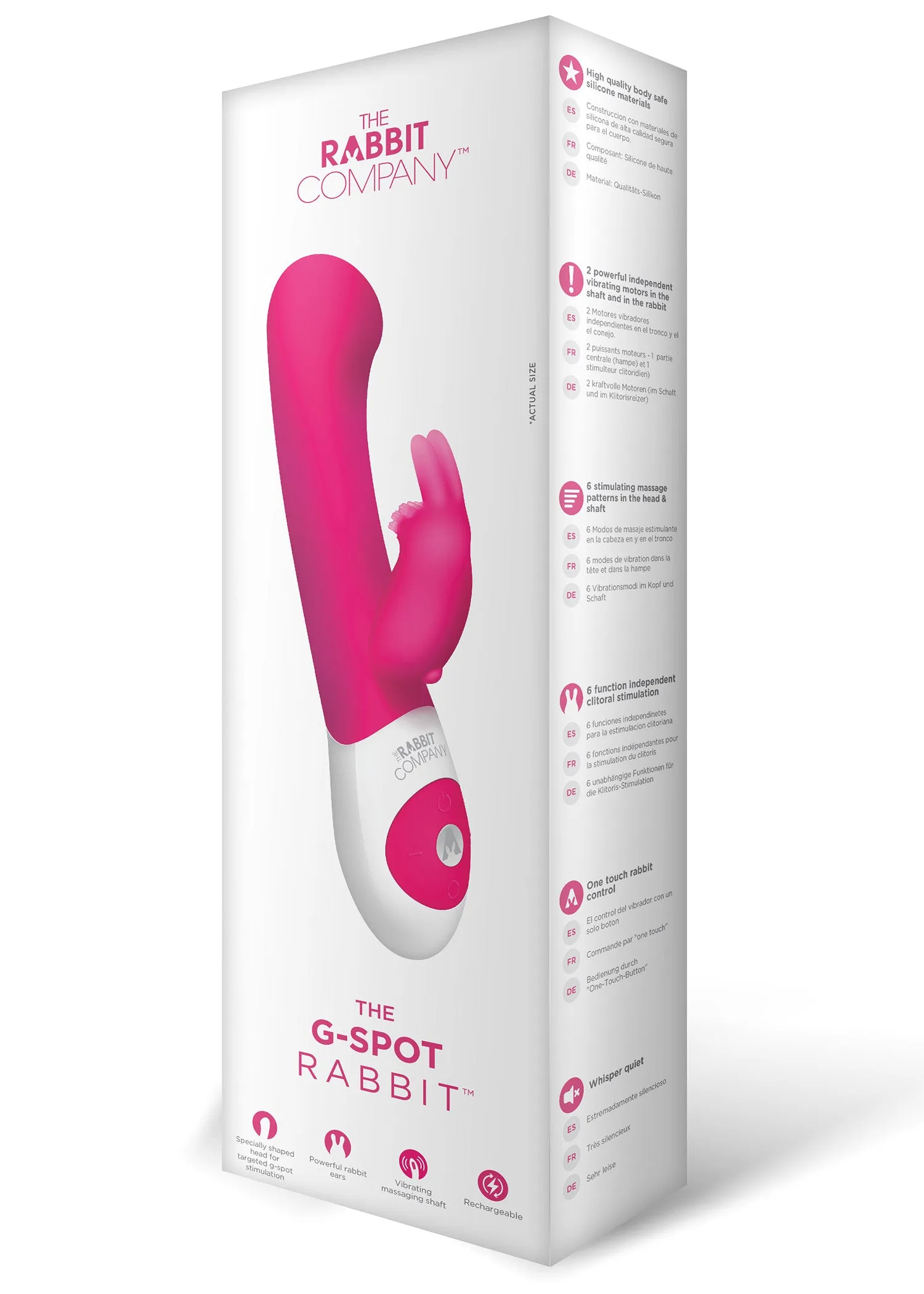The G-Spot Rabbit - Hot Pink