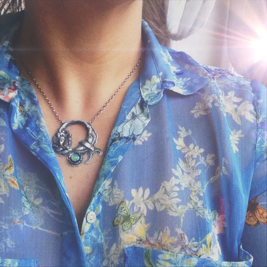 The High Flight Necklace - Swallow Necklace