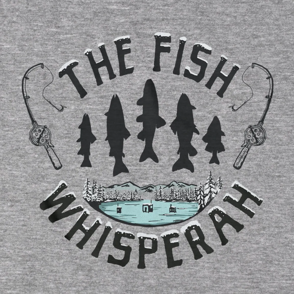 The Ice Fishing Whisperahh Hoodie