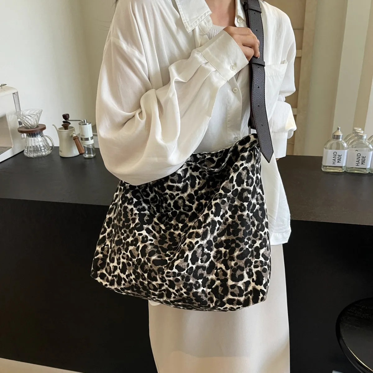 The Lovely Leopard Tote Bag