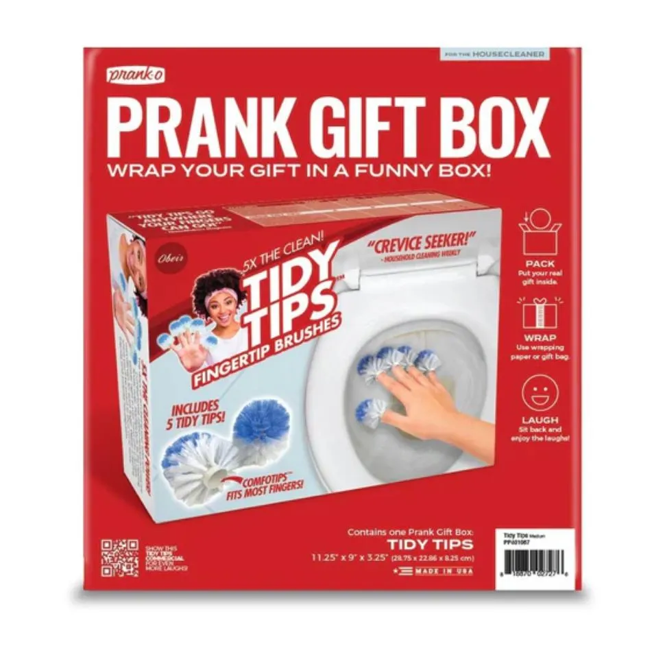 Tidy Tips-Prank Gift Box
