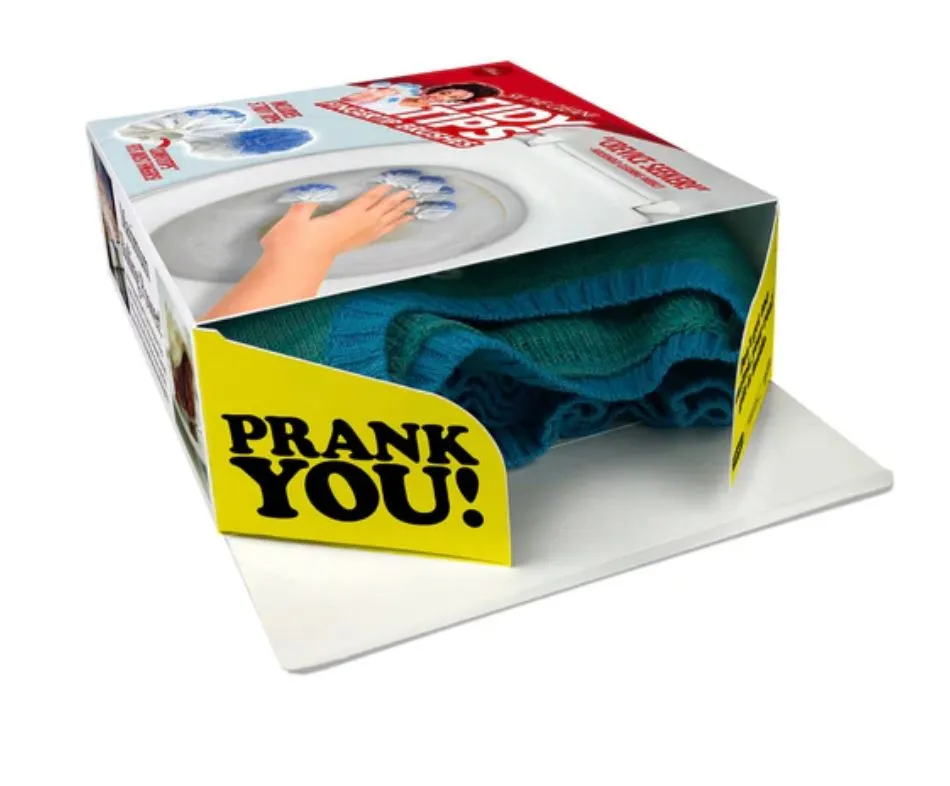 Tidy Tips-Prank Gift Box