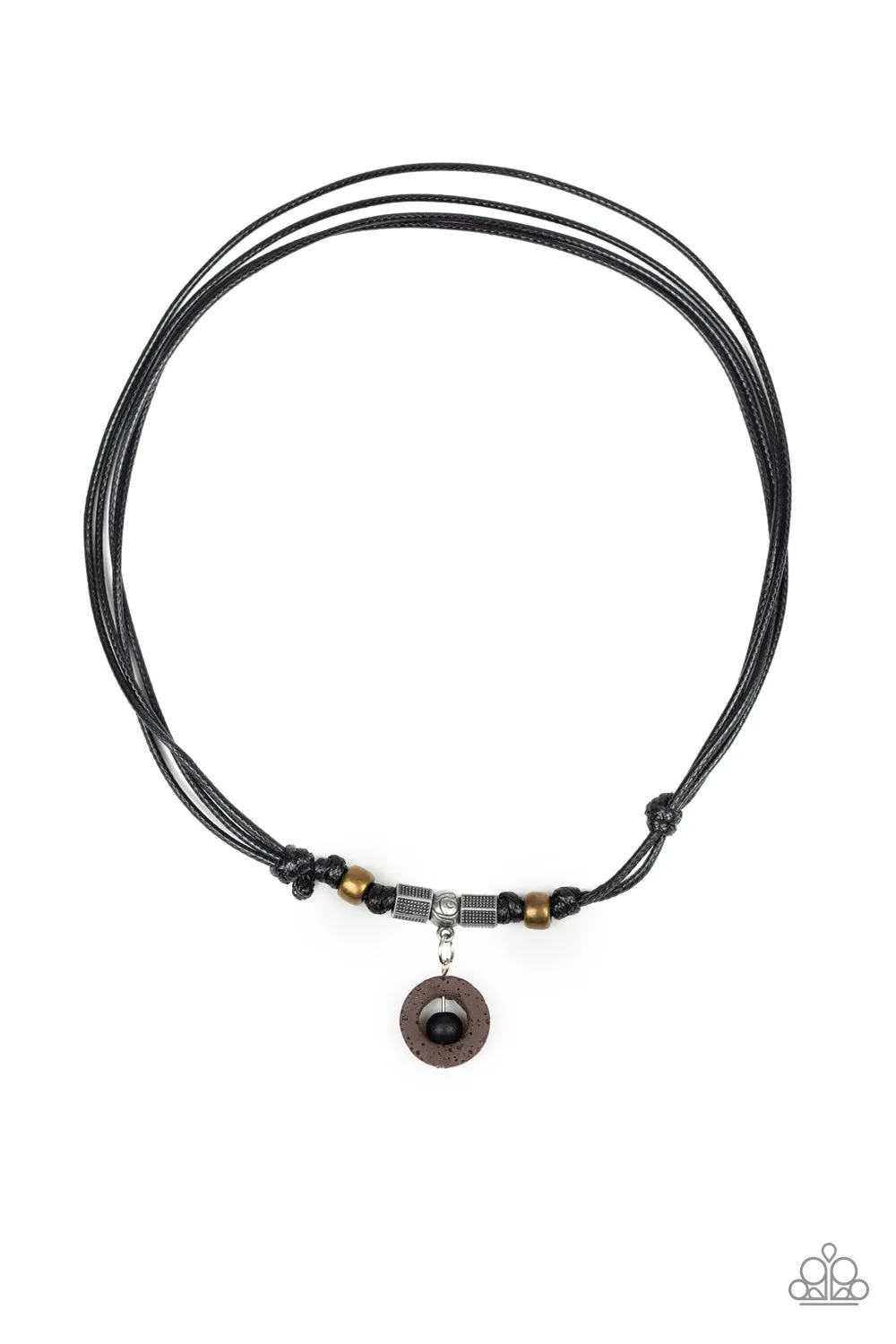 Tiki Thunder - Black Urban Necklace