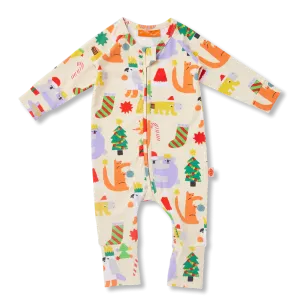 Tinsel Tails Long Sleeve Romper