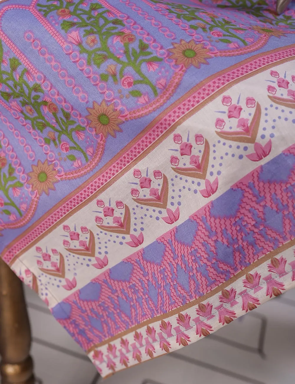 TMY-3B | Un-Stitched Embroidered Lawn Dress