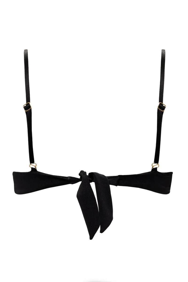 Top con Aros Negro  Bright
