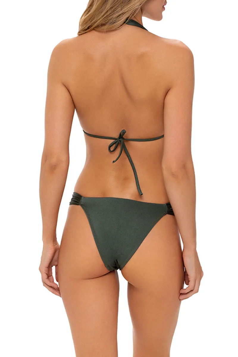 Top Triángulo Verde Luxury