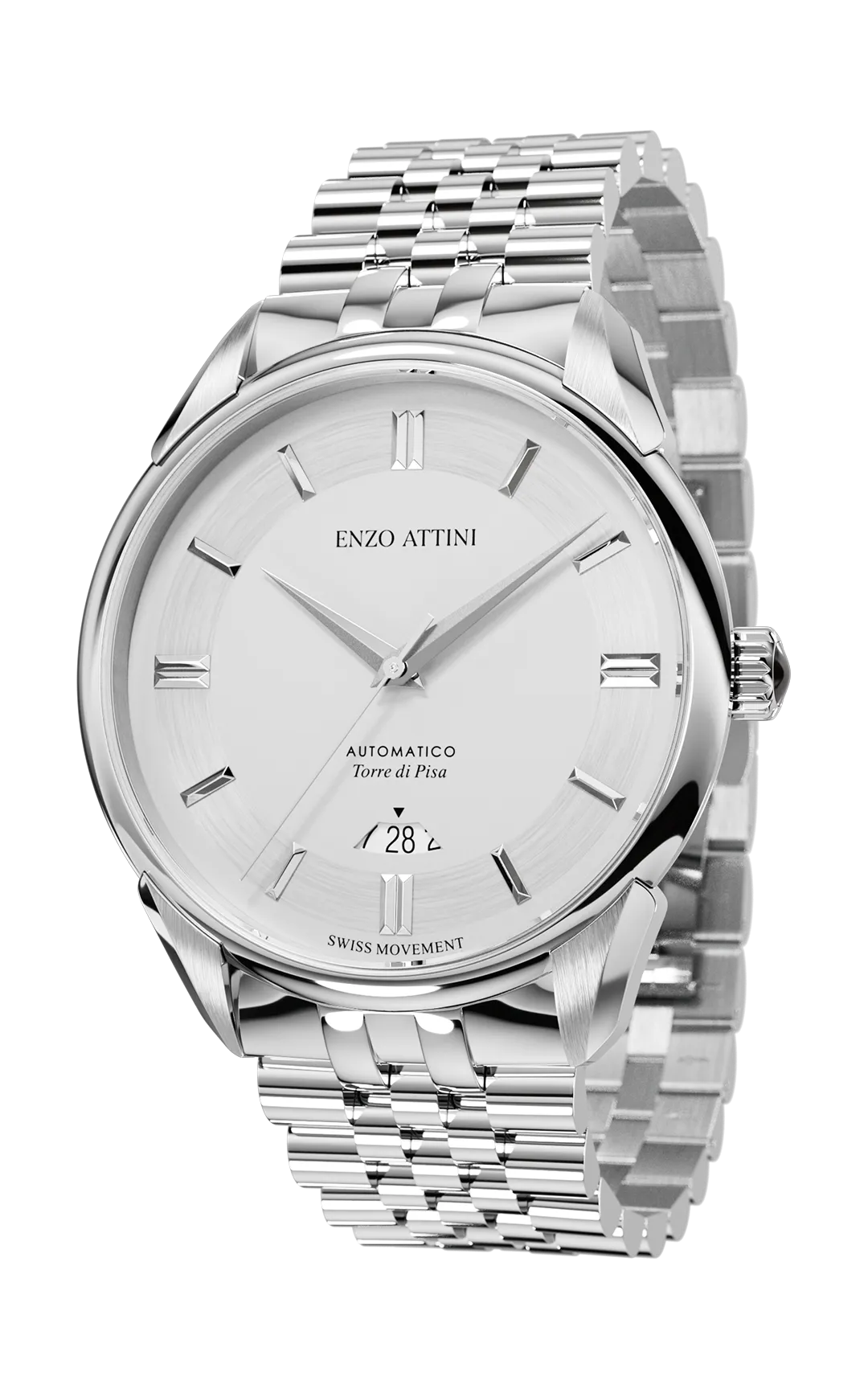 Torre di Pisa Automatic - President Bracelet / Swiss Movement