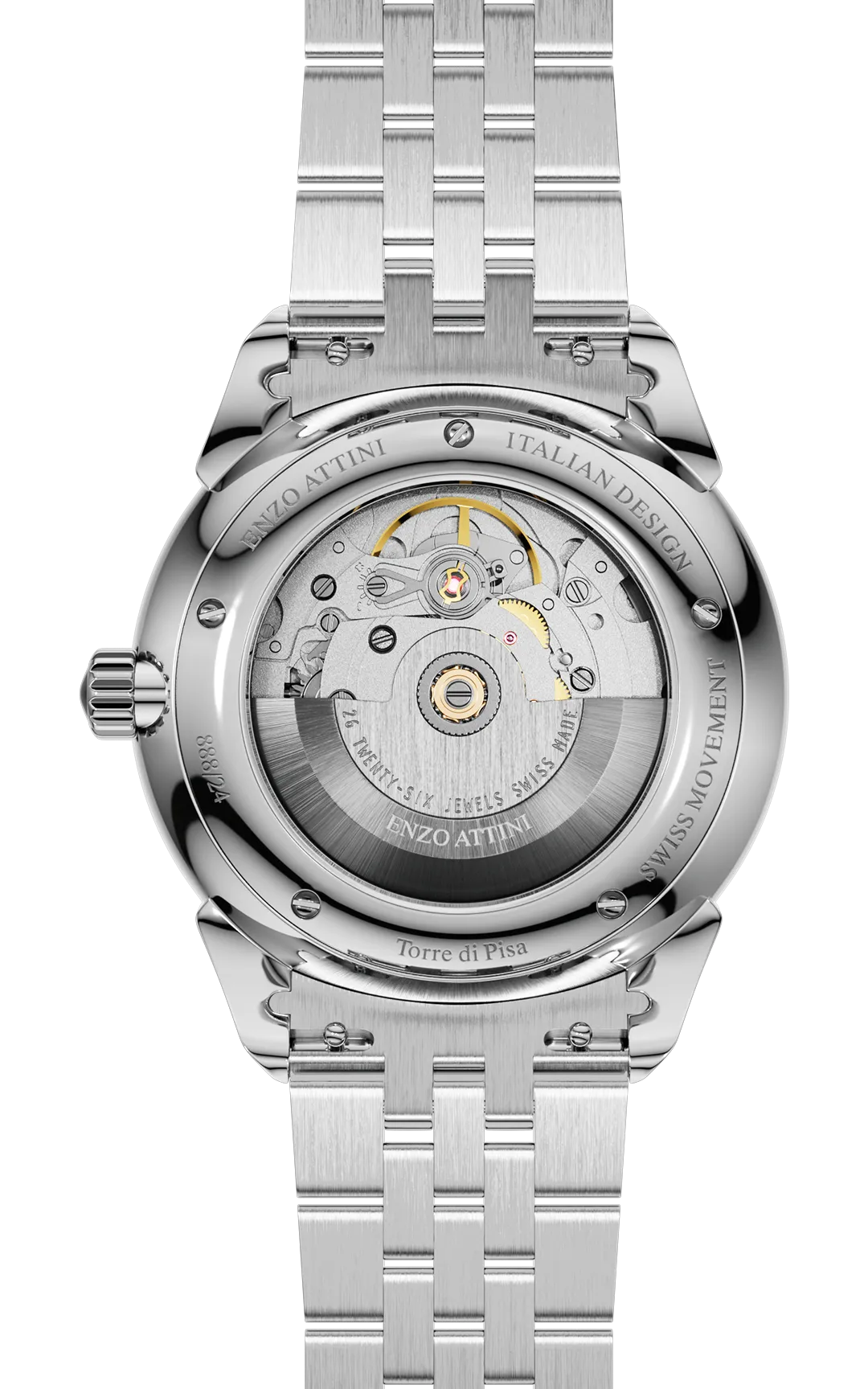 Torre di Pisa Automatic - President Bracelet / Swiss Movement
