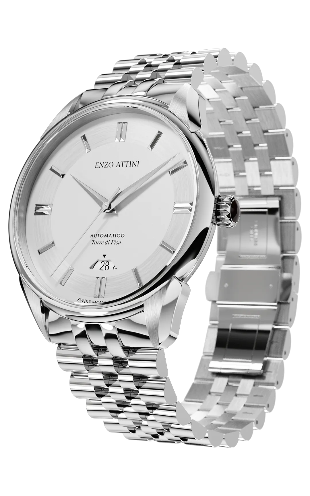 Torre di Pisa Automatic - President Bracelet / Swiss Movement