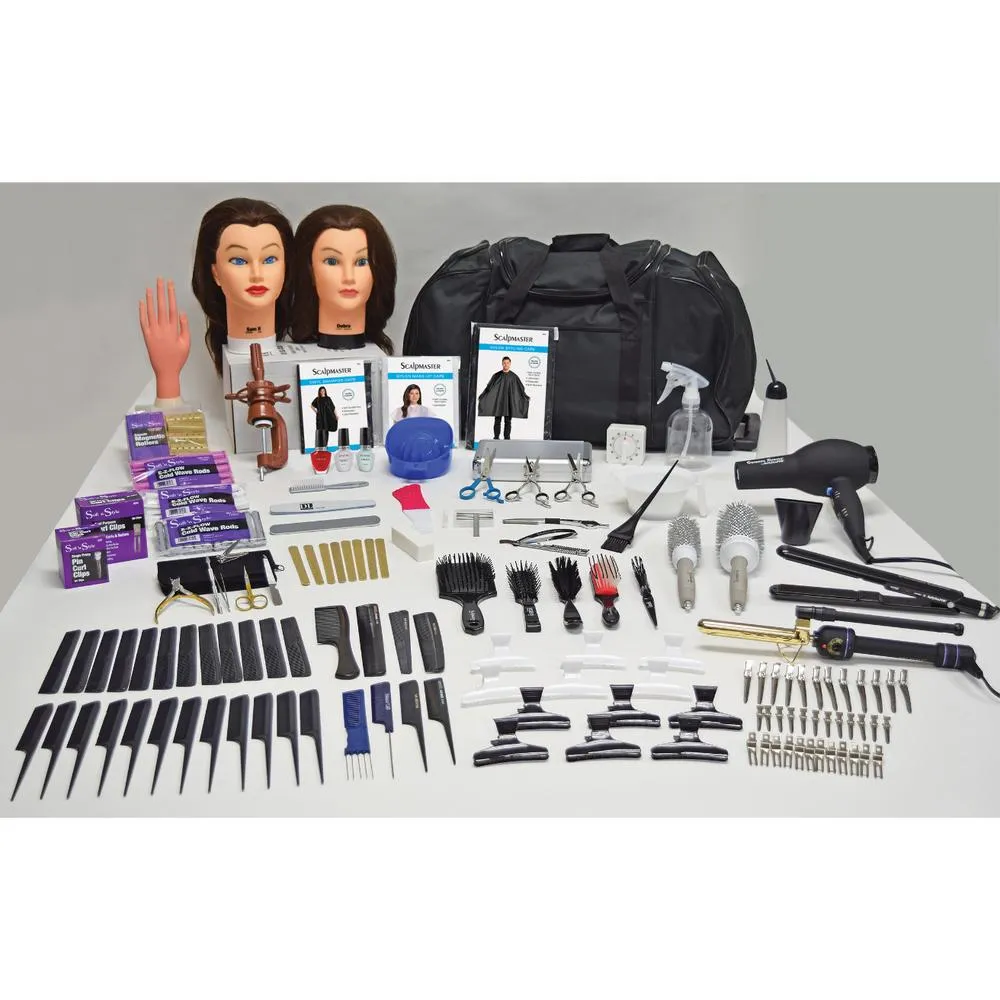 Training Kits - Pro-Left Cosmetology Mastery Kit I - Comprehensive Toolkit For Left-Handed Students In Advanced Cosmetology