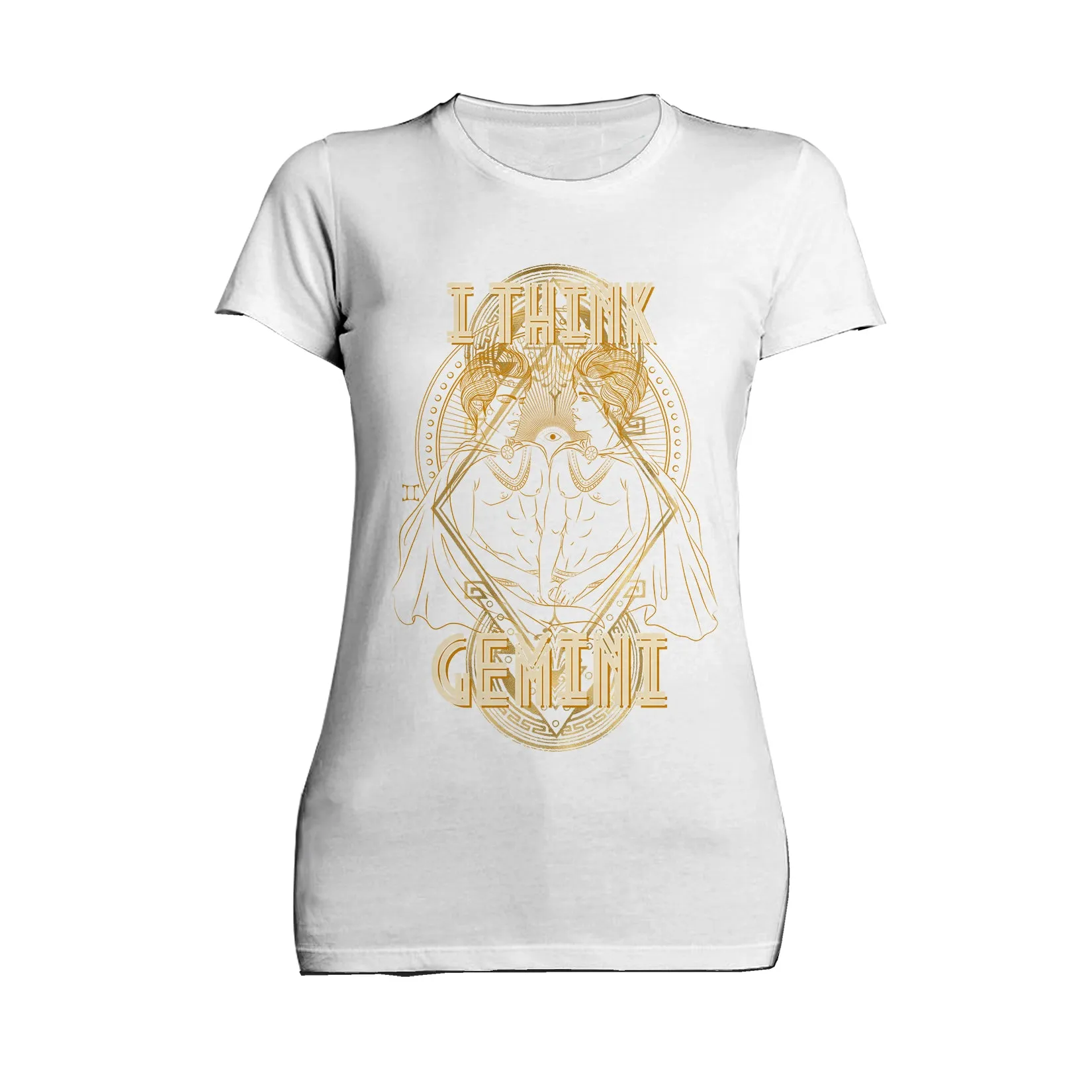 UA Supreme Star Sign Gemini Women's T-shirt (White)