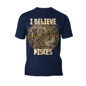 UA Supreme Star Sign Pisces Disk Men's T-shirt (Navy)