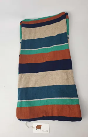 Uimi striped cotton scarf