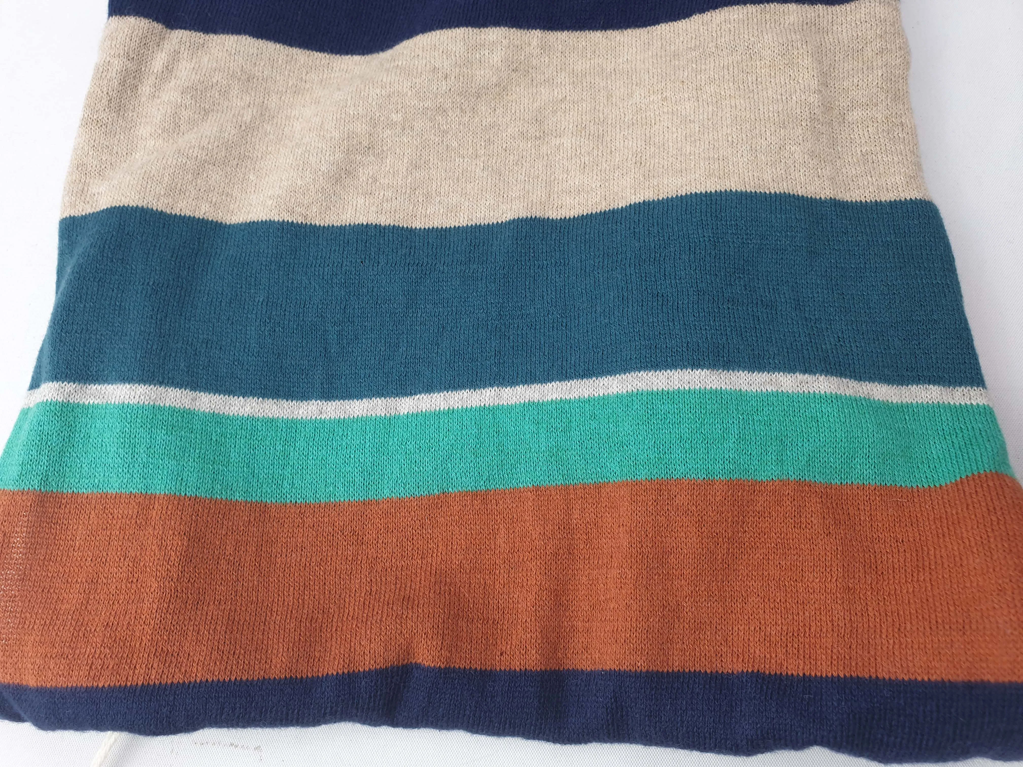Uimi striped cotton scarf