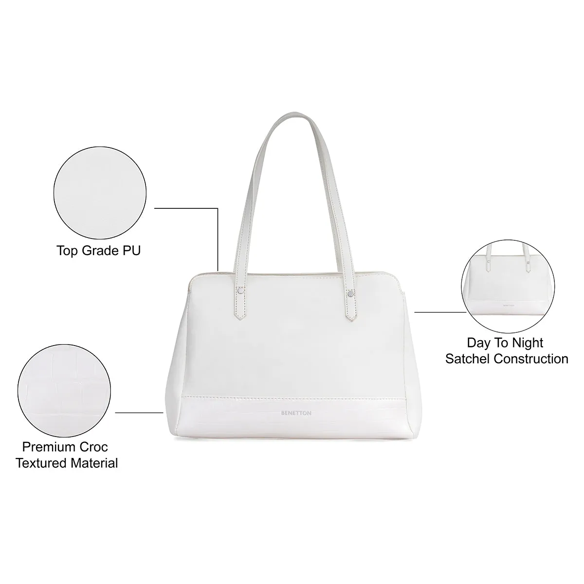 United Colors of Benetton Alina Women's Satchel