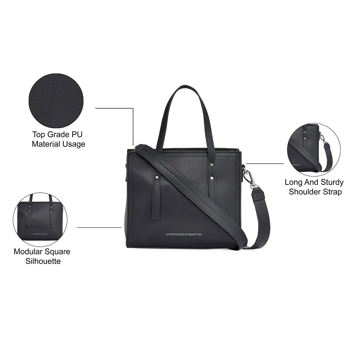 United Colors of Benetton Cleara Mini Women's Satchel