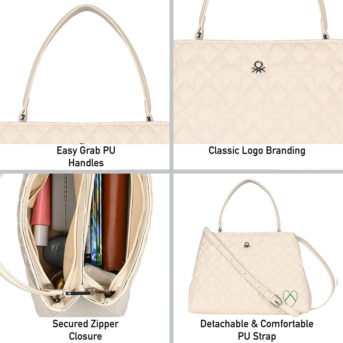 United Colors of Benetton Ellna Women's Satchel