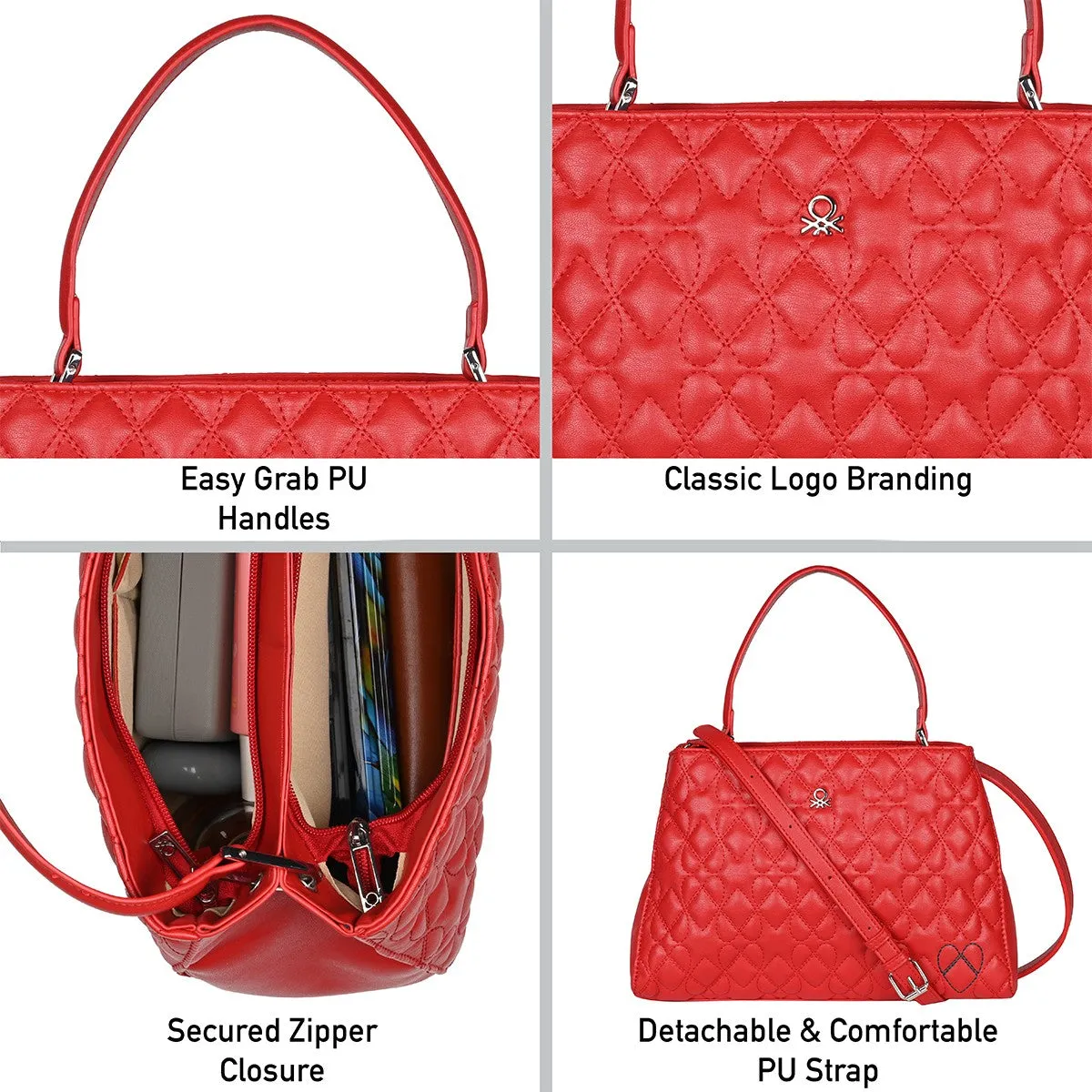 United Colors of Benetton Ellna Women's Satchel