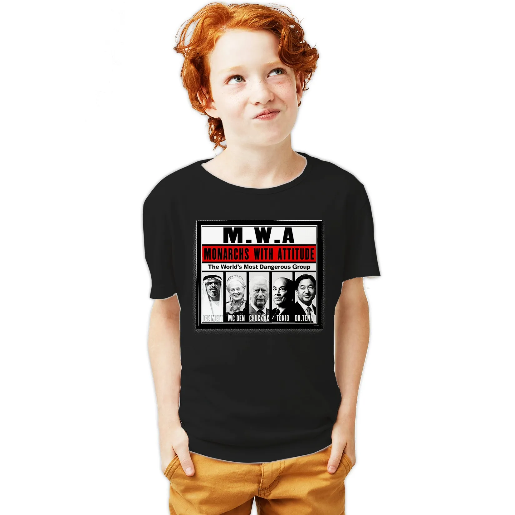 Urban Attitude Kings Coronation 2023 MWA Monarchs with Attitude Youth T-shirt