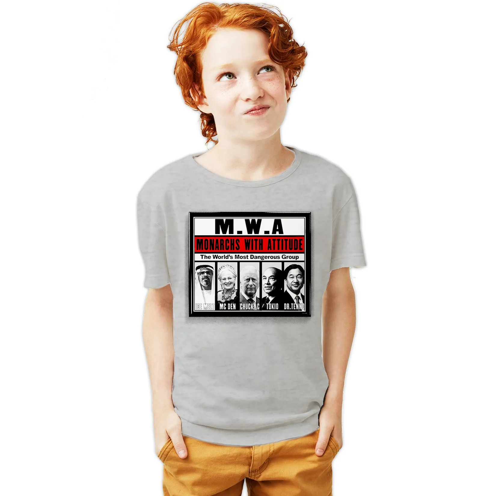 Urban Attitude Kings Coronation 2023 MWA Monarchs with Attitude Youth T-shirt