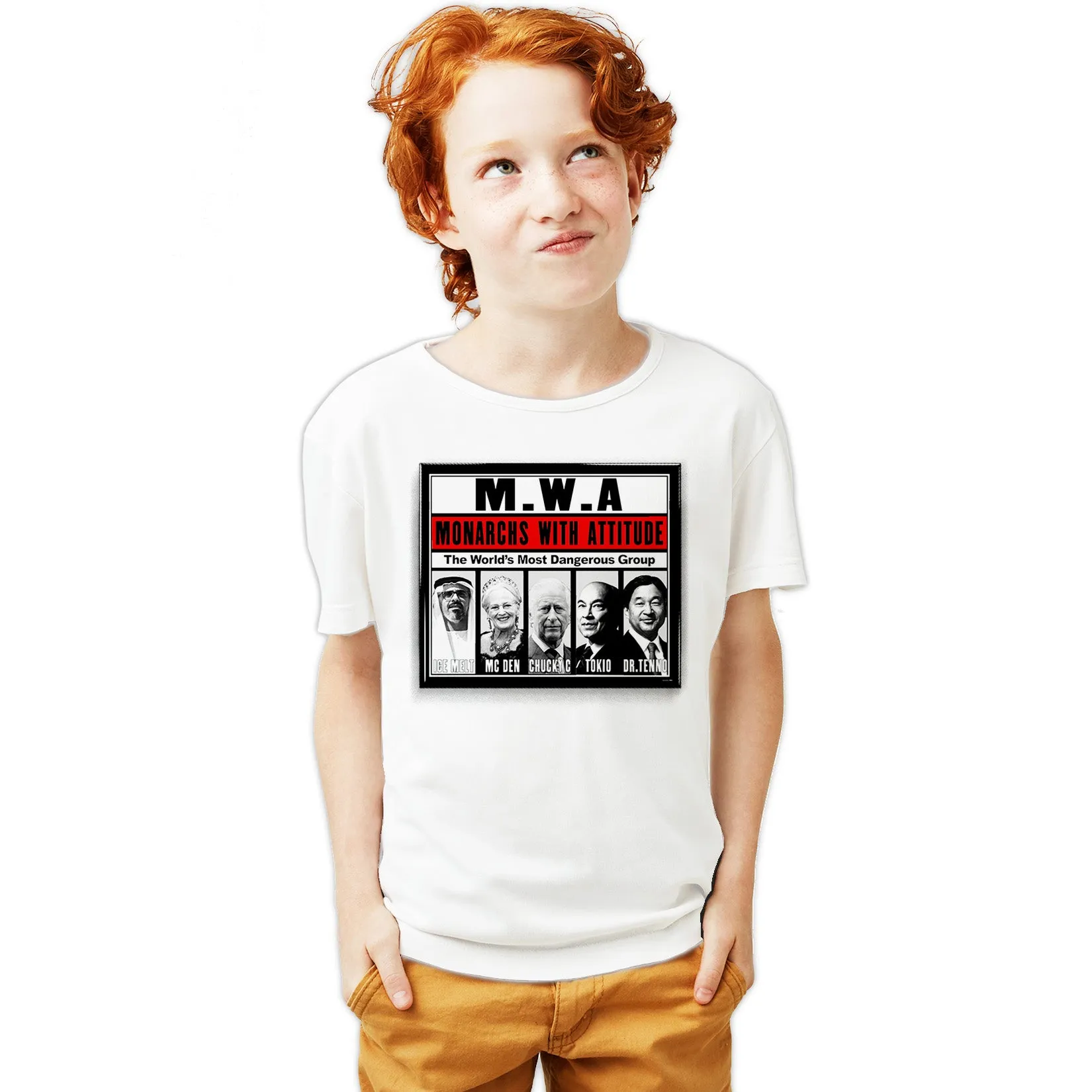 Urban Attitude Kings Coronation 2023 MWA Monarchs with Attitude Youth T-shirt