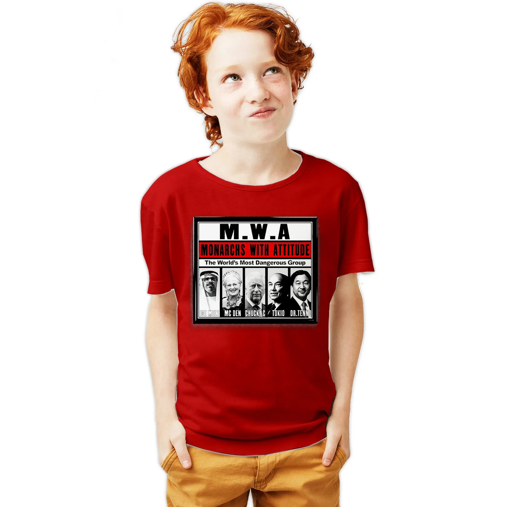Urban Attitude Kings Coronation 2023 MWA Monarchs with Attitude Youth T-shirt