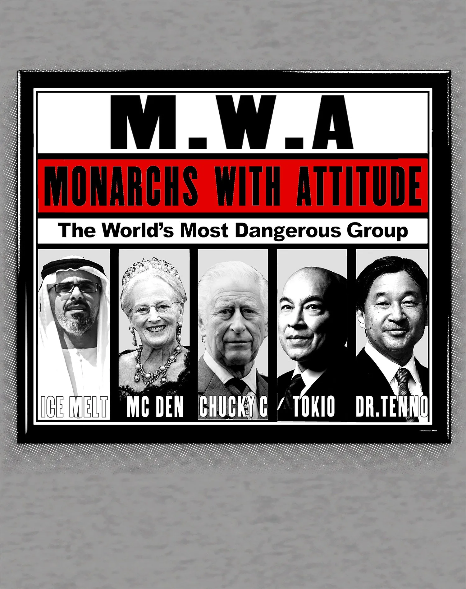 Urban Attitude Kings Coronation 2023 MWA Monarchs with Attitude Youth T-shirt