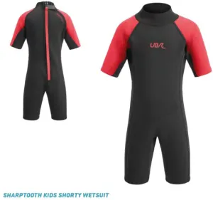 Urban Beach Kids Sharptooth Shorty Wetsuit Red - XL 11-12yrs