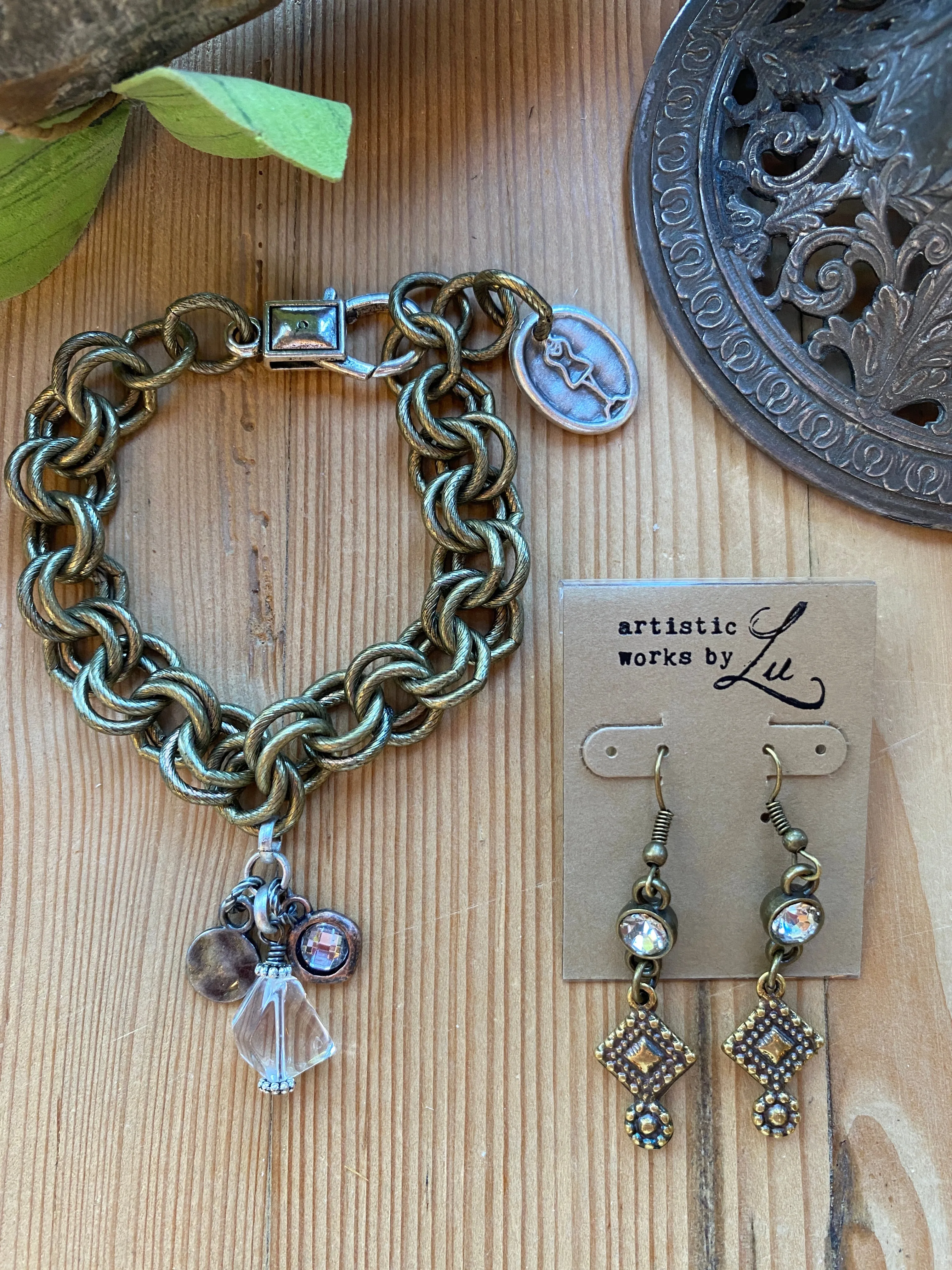 Urban Metal Double Cable Chain Bracelet